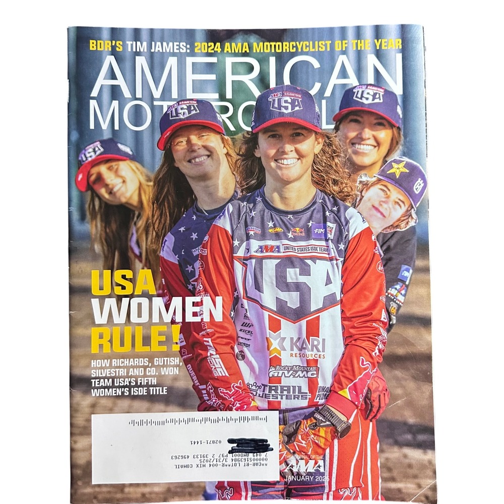 American Motorcyclist Magazine January 2025 AMA Motorcyclist of the Year